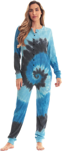 Thermo-Onesie mit Rundhalsausschnitt - CozyPlaid