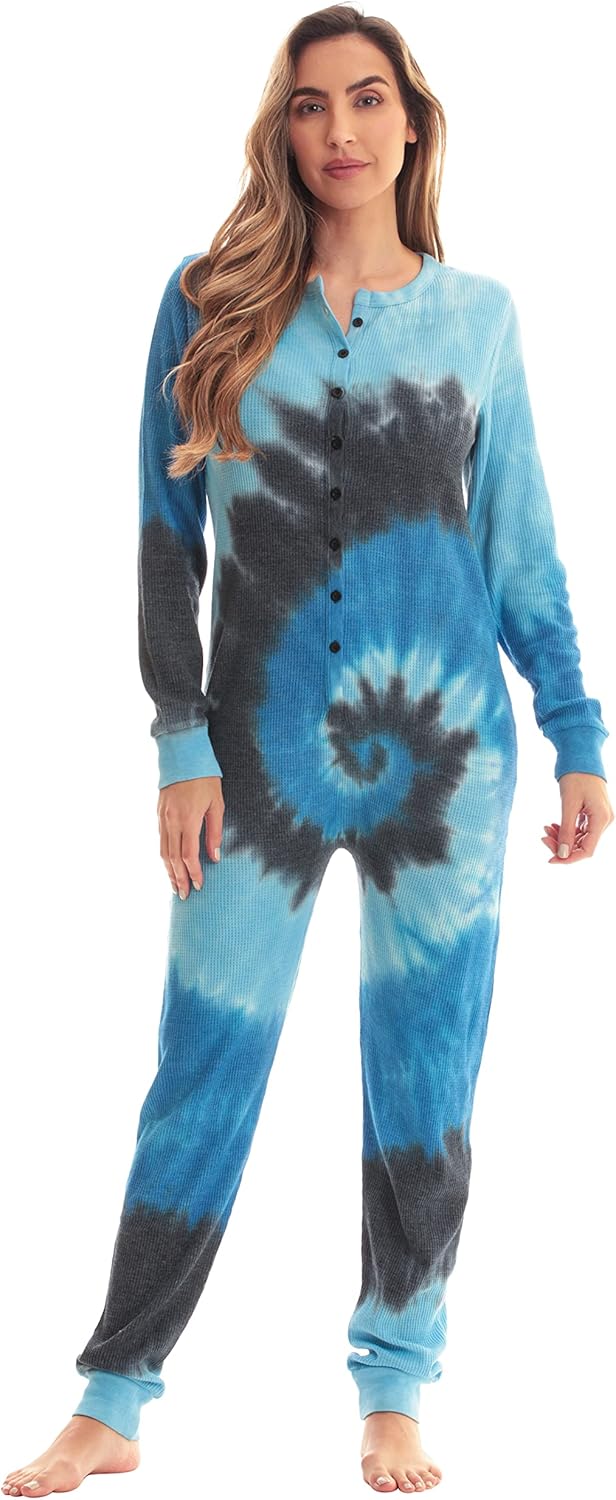 Thermo-Onesie mit Rundhalsausschnitt - CozyPlaid