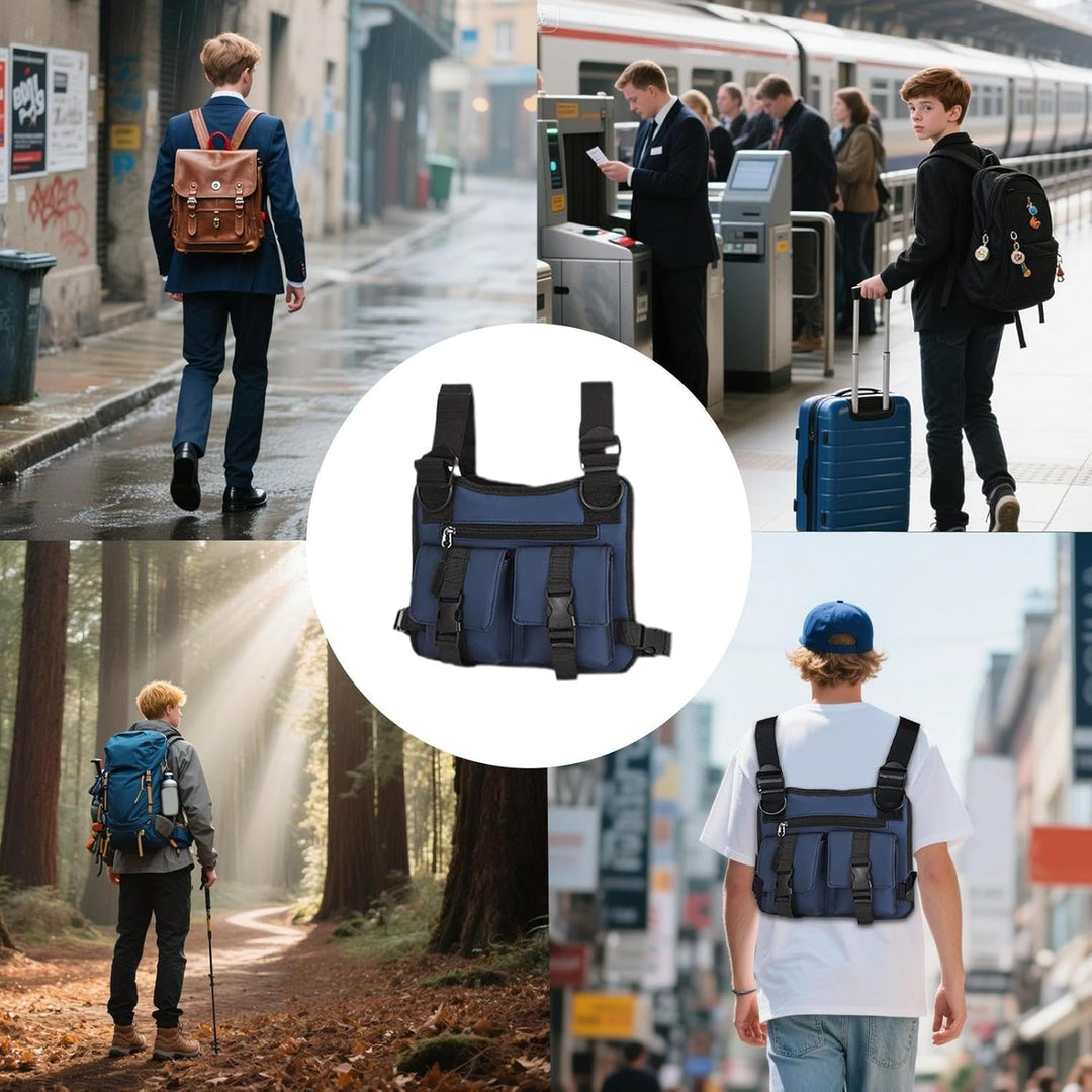 Lichte Verstelbare Hardloopvest voor Mannen – Dravon