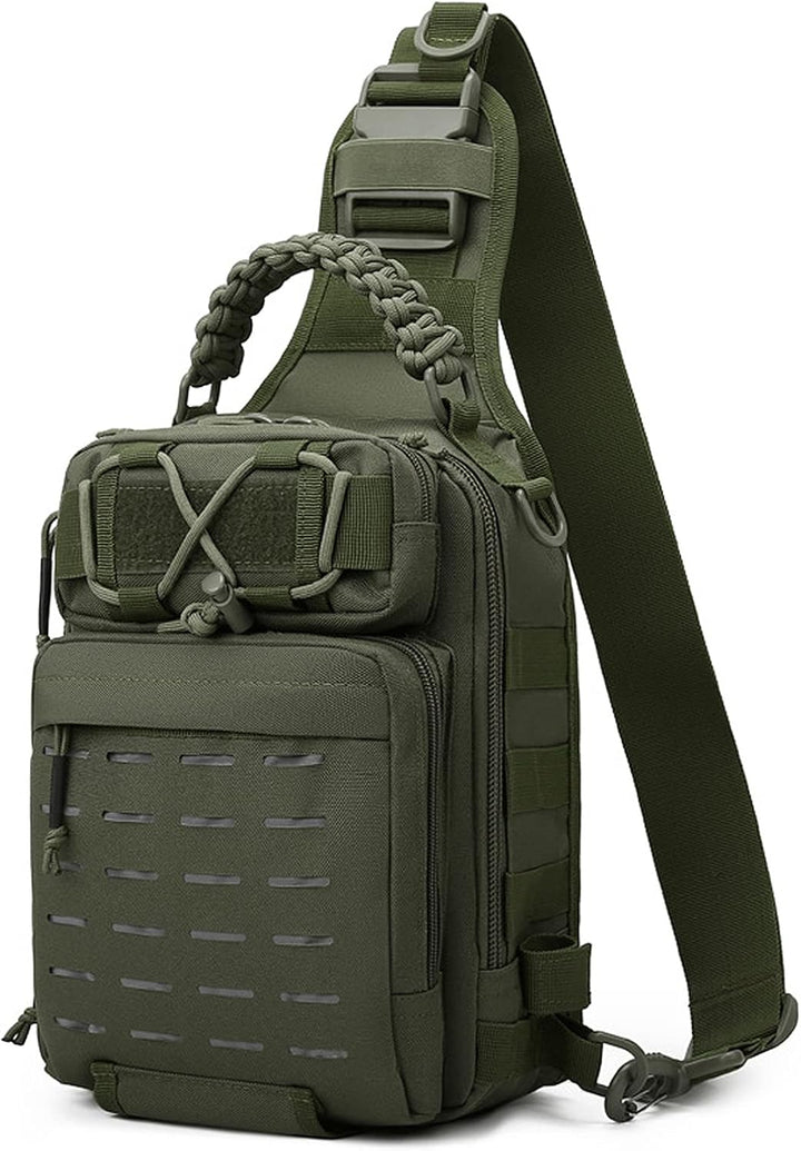 Fishing Sling Bag with Multi-Pocket Bait Storage – Arvion 