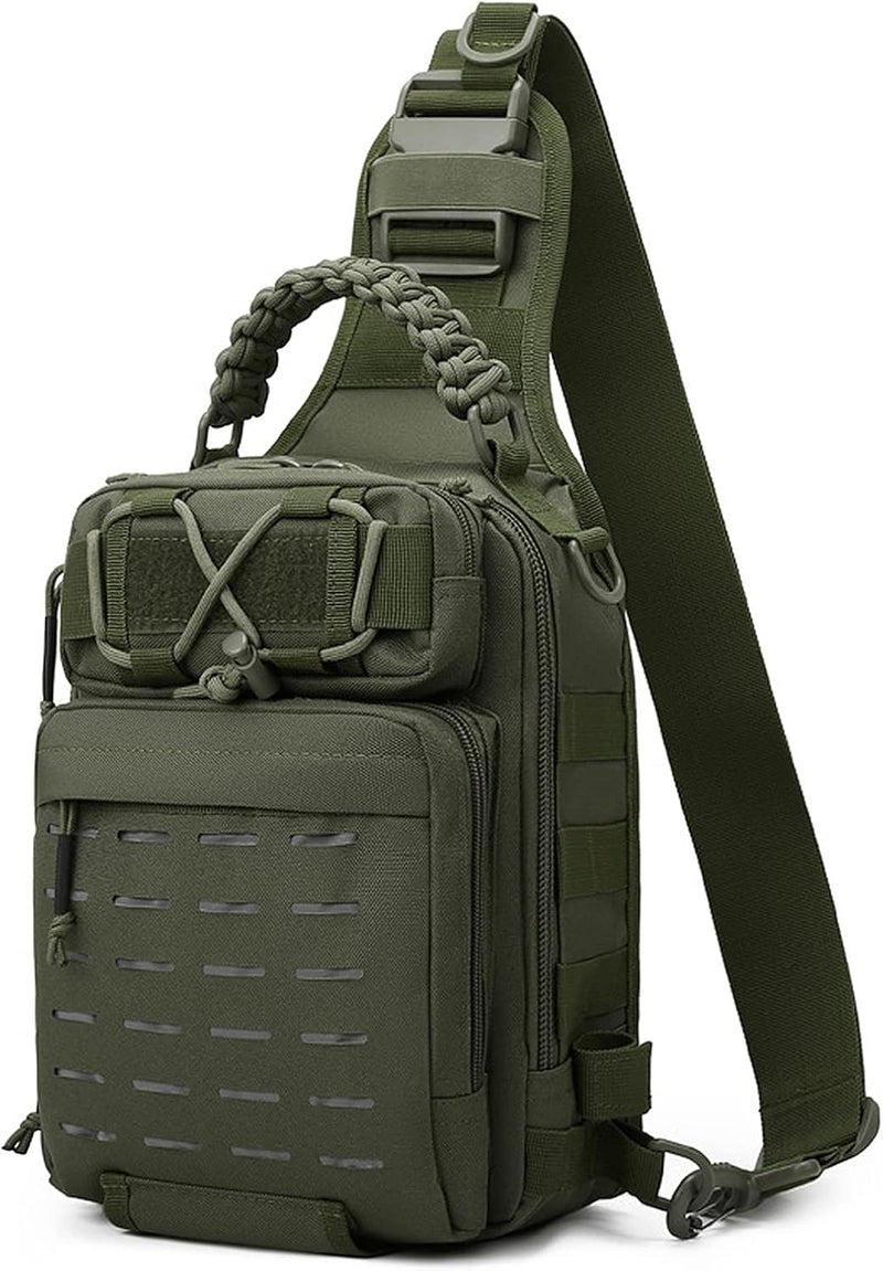 Fishing Sling Bag with Multi-Pocket Bait Storage – Arvion 