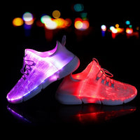 Flitsende LED Fiber Optic Sneakers - Orion