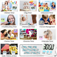 2-Pack Digitale Keukentimers - KitchenTick