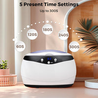 Ultrasonic Jewelry Cleaner 650ml with Watch Holder – ShineMate 