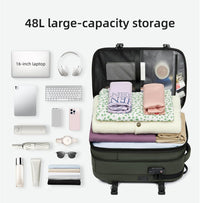 Expandable &amp; Waterproof Travel Backpack with Vacuum Compression – Arvid