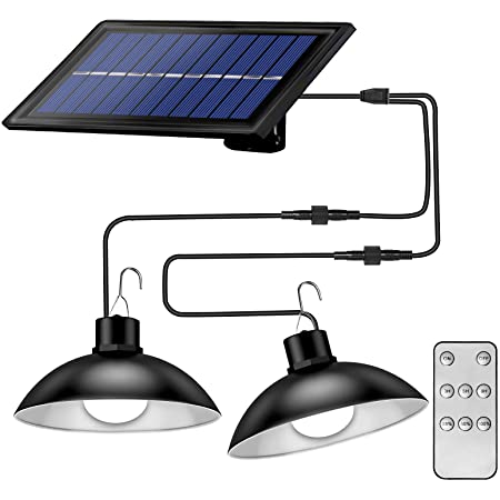 Kabelloses Solar-LED-Lampenset mit Fernbedienung – TwinRay