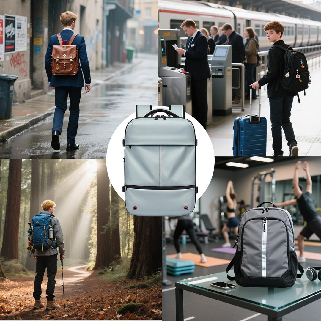 Expandable &amp; Waterproof Travel Backpack with Vacuum Compression – Arvid