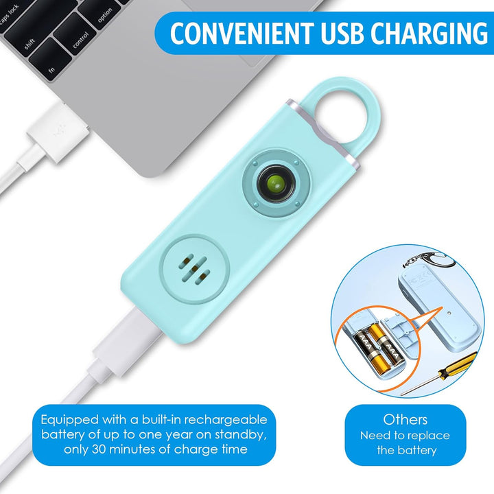 Personal Alarm Keychain – Veyora