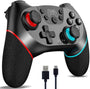 Kabelloser Switch-Controller mit Hall-Effekt-Joysticks und Turbo-Funktion – Nexora