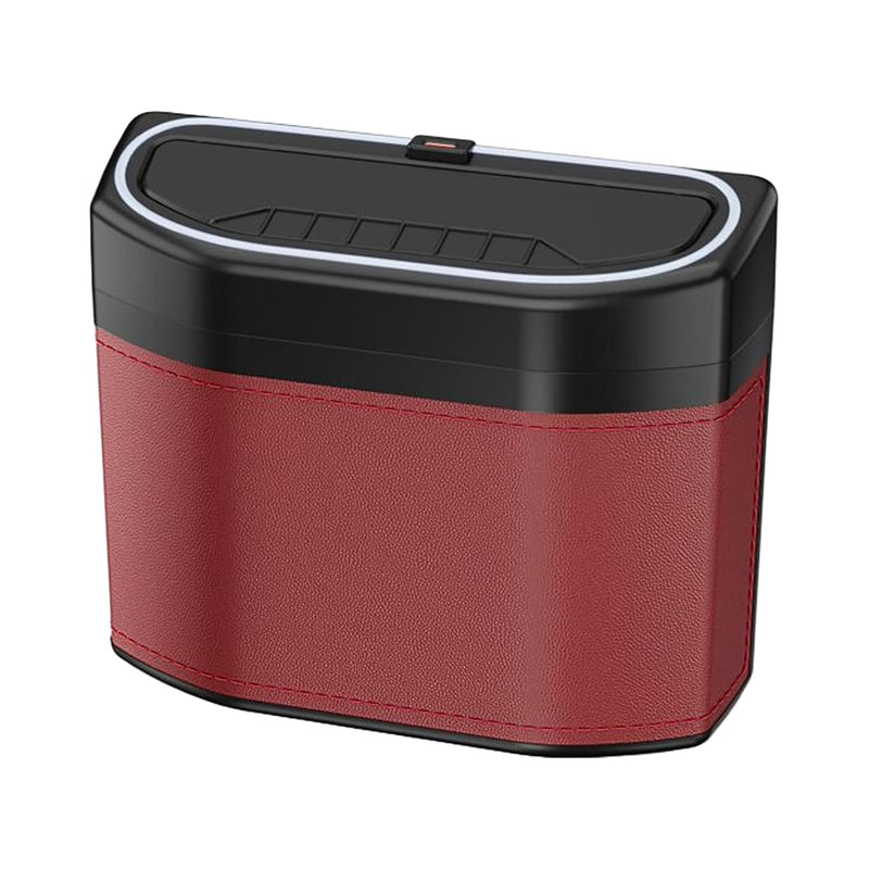 Geruchsdichter Auto-Mülleimer mit Berührungslicht – Lurevo