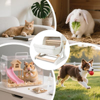 Automatische Geurloze Kattenbak met Open-Top Ontwerp – Felvora