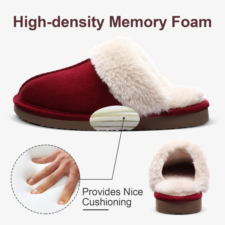 Flauschige Memory Foam Hausschuhe - SoftStep