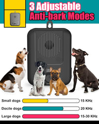 Rechargeable Ultrasonic Anti-Barking Device with a Range of 15 Meters – Calvero