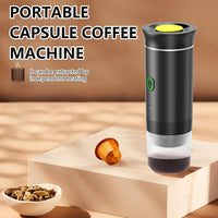 Draagbare 3-in-1 Espresso Koffiemaker met Oplaadbare Batterij – Raverno