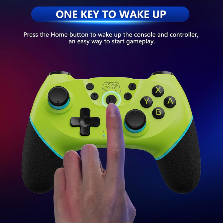 Draadloze Switch-controller met Hall Effect Joysticks en Turbo-functie – Nexora