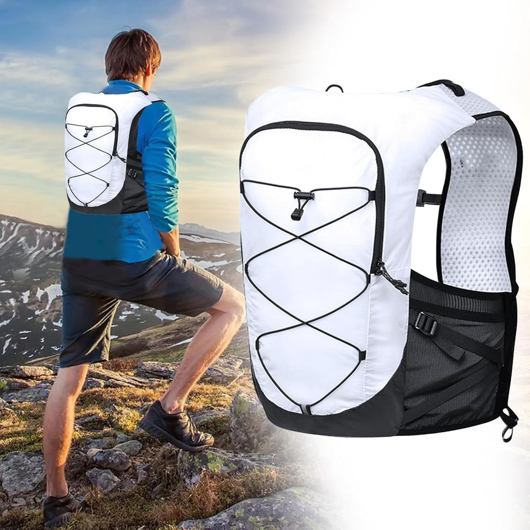 Laufwesten-Rucksack – Leichtes Hydrationspaket für Trailrunning & Radfahren – Alvory