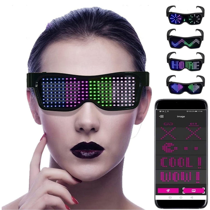 App-programmierbare LED Partybrille - GlowBeat