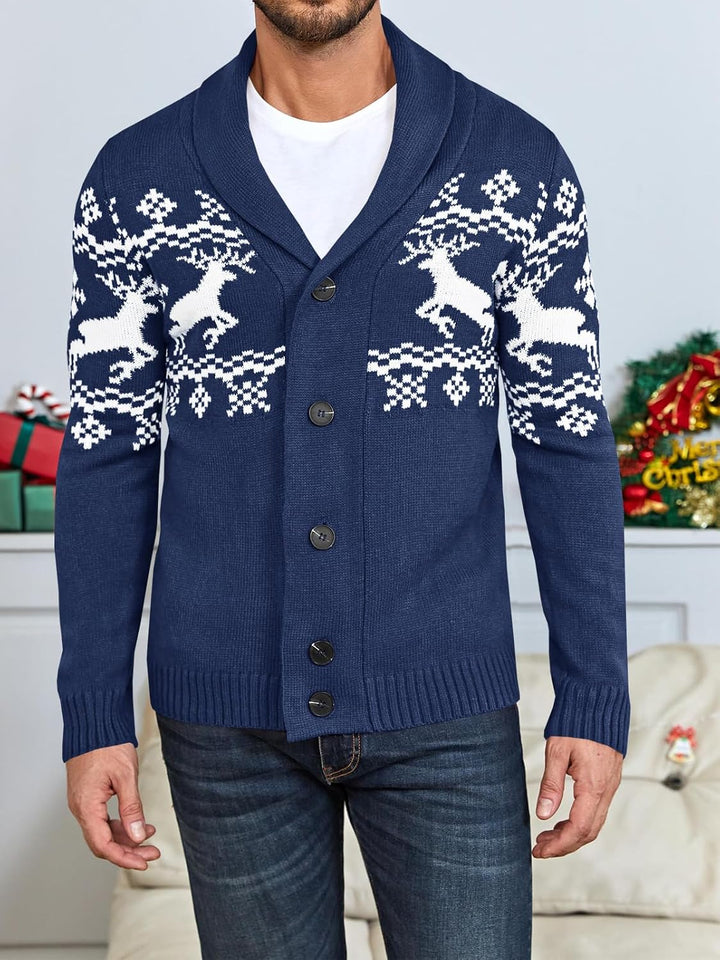Bequemer gestrickter Herrenpullover - Lucas