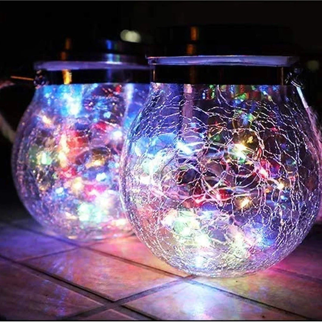 Solar Einmachglas Lampe - Lunara