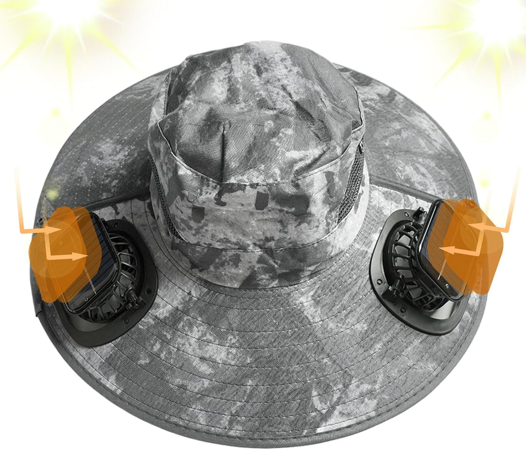 Zonneventilator Koelhut met UV-bescherming – Solvoro