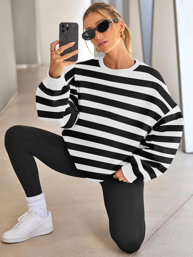 Bequemer Oversized Damenpullover - Ella