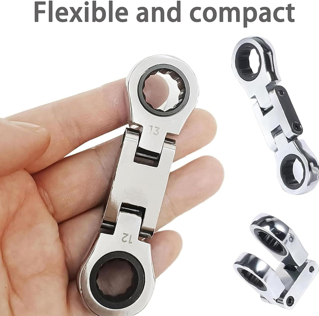 Double Drive Flex Head Ratchet Wrench – Torvex 