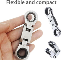 Double Drive Flex Head Ratchet Wrench – Torvex 