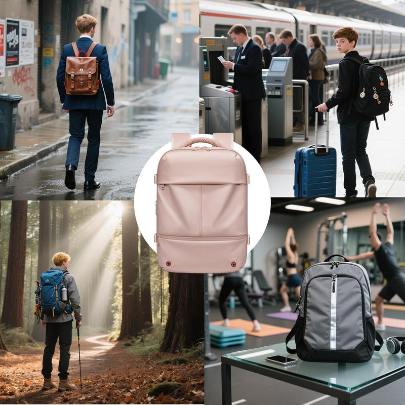 Expandable &amp; Waterproof Travel Backpack with Vacuum Compression – Arvid