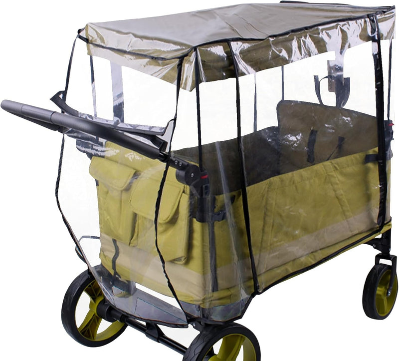 Stroller Rain Cover – Windproof Protective Arch for 2-seater and 4-seater Strollers – Venaro 