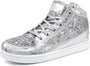 Casual Glitzer Sneakers - NeonFlash
