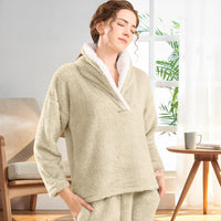 Fluffy Pyjama Set voor Dames - CozyPlush