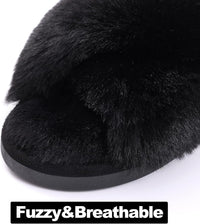 Fuzzy Slippers with Memory Foam - CloudStep