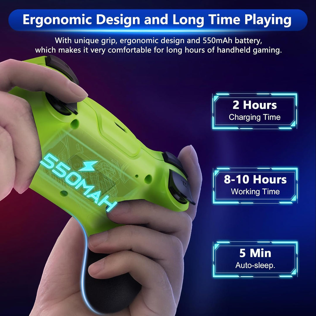 Draadloze Switch-controller met Hall Effect Joysticks en Turbo-functie – Nexora