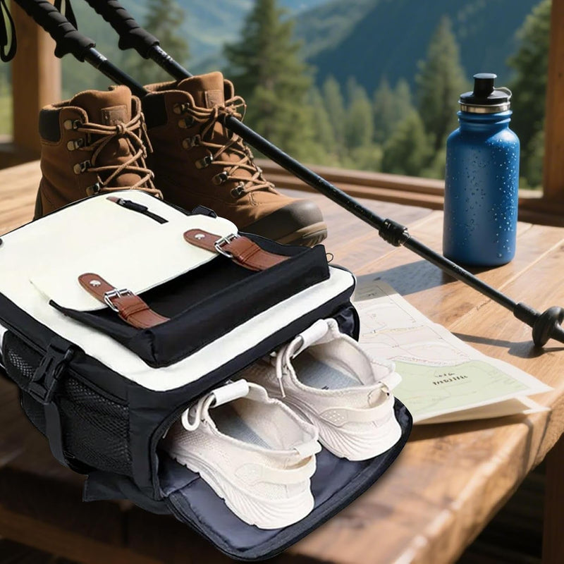 Large Capacity Waterproof Expandable Travel Backpack – Elorio