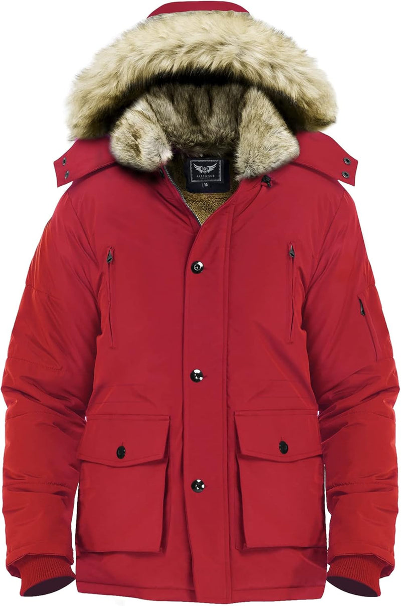 Winterjas met Afneembare Capuchon voor Heren - Gabriel