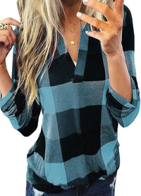 Stilvolle Casual Kariertes Damenhemd - Lara