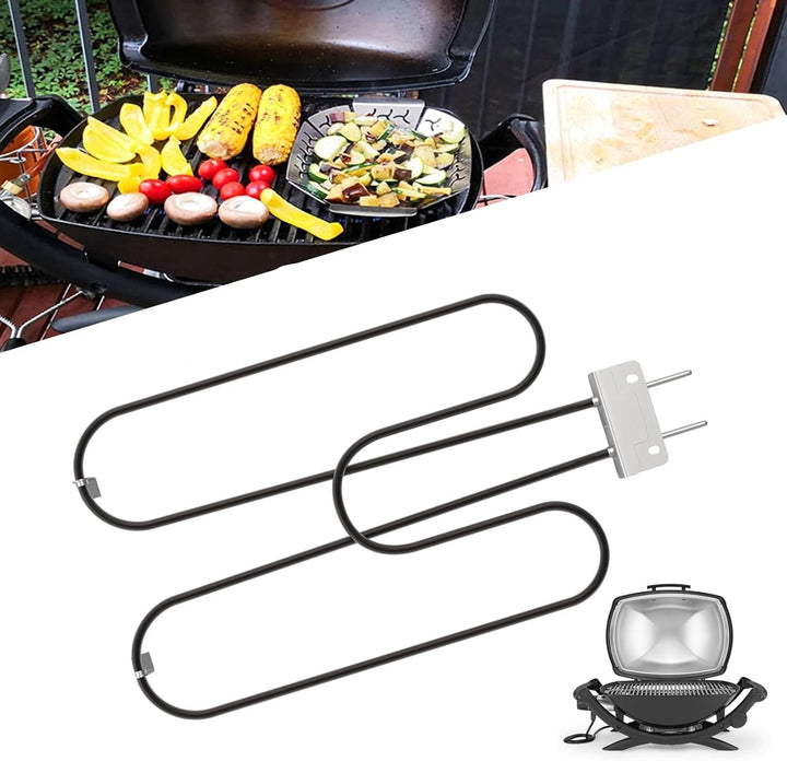 Hochleistungs-Heizspirale aus Edelstahl 2200W für elektrischen Outdoor-BBQ – Zeythra