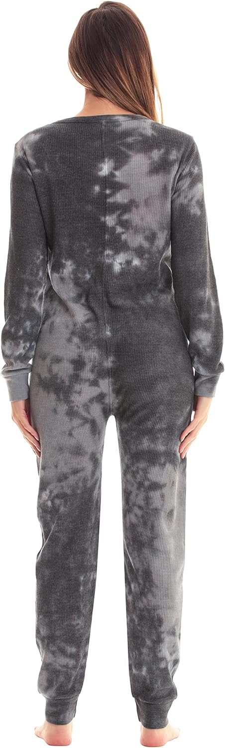 Thermo-Onesie mit Rundhalsausschnitt - CozyPlaid
