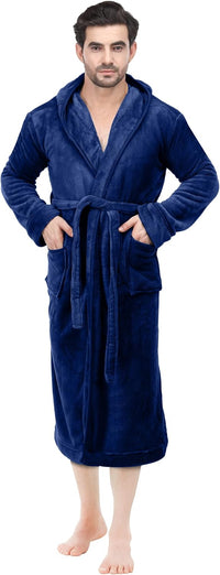 Bequemer Herren Fleece Bademantel - Harry