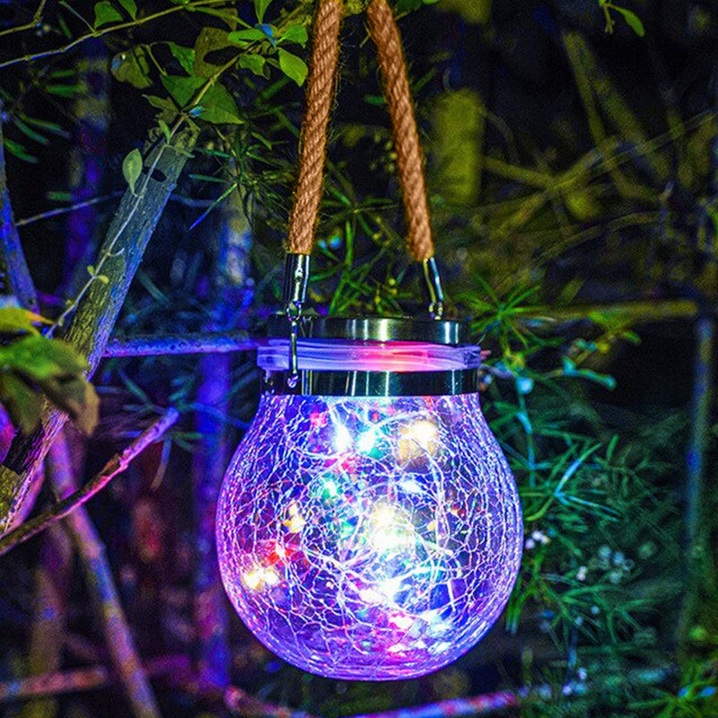 Solar Einmachglas Lampe - Lunara