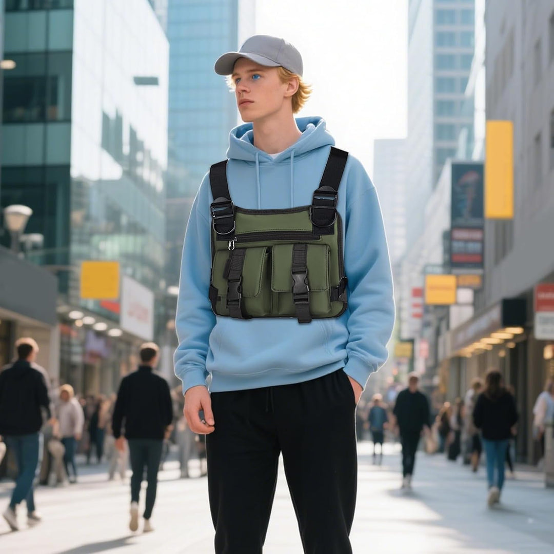 Lichte Verstelbare Hardloopvest voor Mannen – Dravon