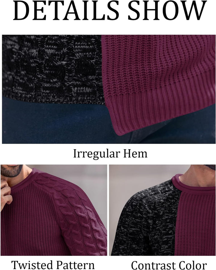 Robuster Herren-Sweater - Damian