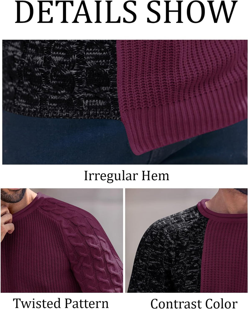 Robuster Herren-Sweater - Damian