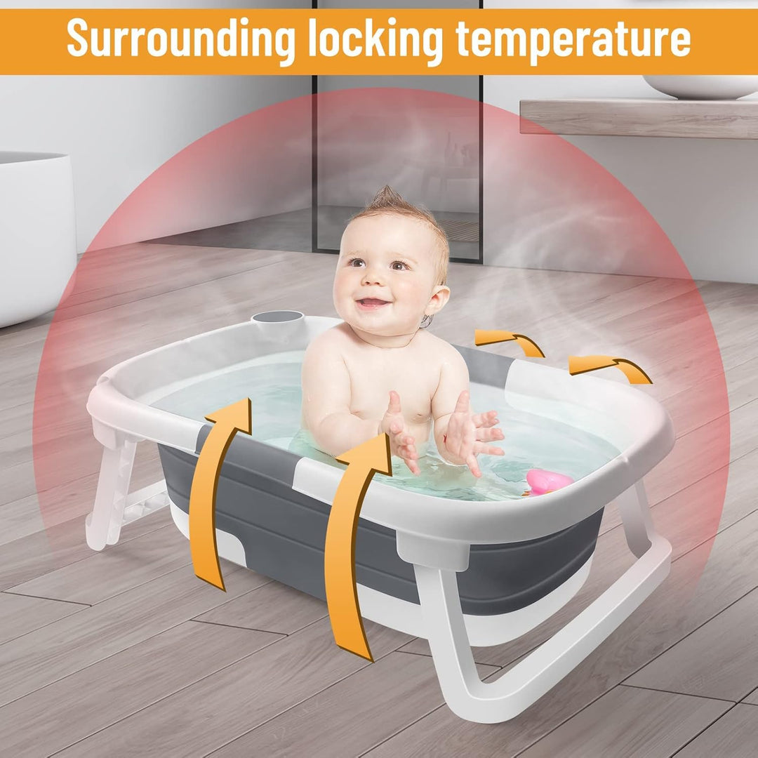 Foldable Baby Bath with Net – BathNest 