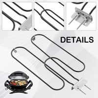Hochleistungs-Heizspirale aus Edelstahl 2200W für elektrischen Outdoor-BBQ – Zeythra