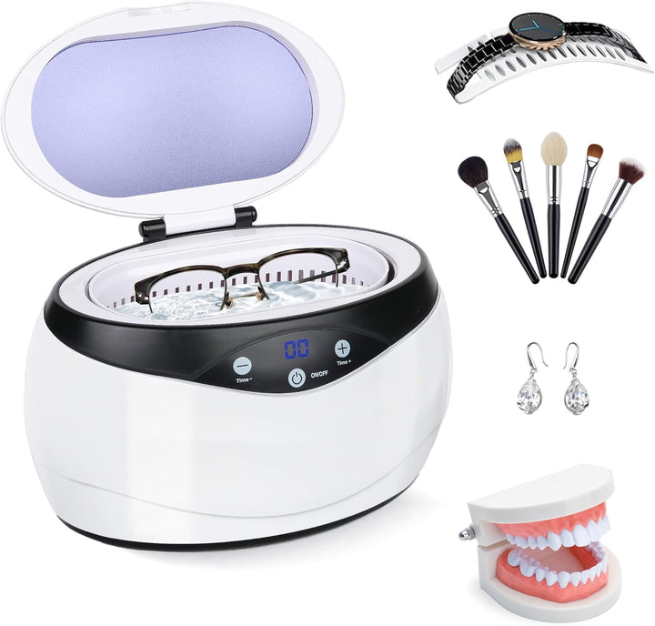 Ultrasonic Jewelry Cleaner 650ml with Watch Holder – ShineMate 