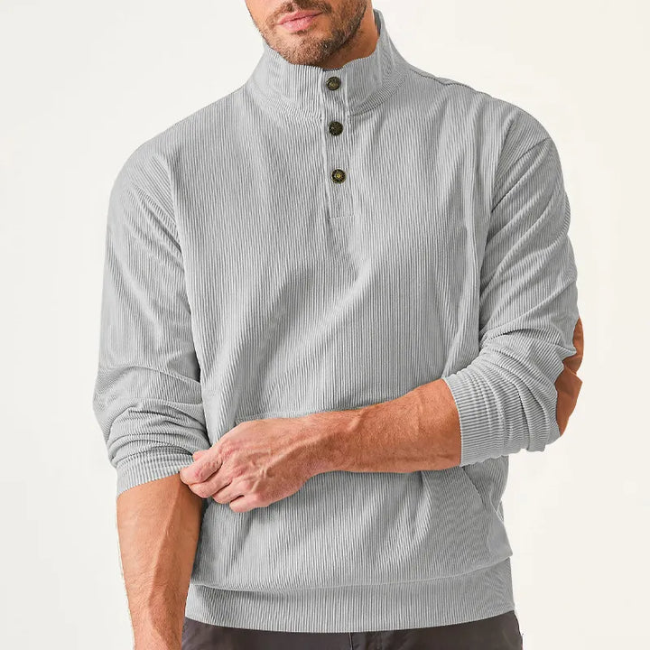 Herren-Sweater mit Stehkragen - Liam
