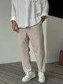Luxuriöse Herrenhose aus weichem Stoff – Alessio