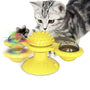 Katzen-Windmühlen-Kratz- und Spielstation - TwirlPaws