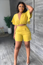 Trendiges Sommer-Set mit Falten-Design - Marlene